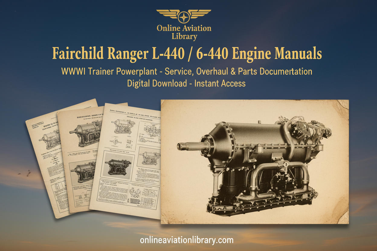 Fairchild Ranger L-440 Promotional Banner