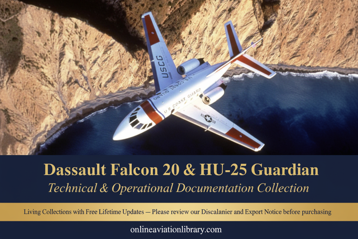 Falcon 20 HU-25 Banner 1 — Coastal Cliffs