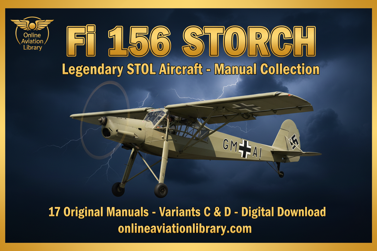 Fi 156 Storch Promotional Banner - High Contrast