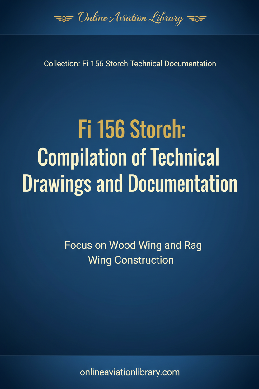 Fi 156 Storch Technical Compilation Cover