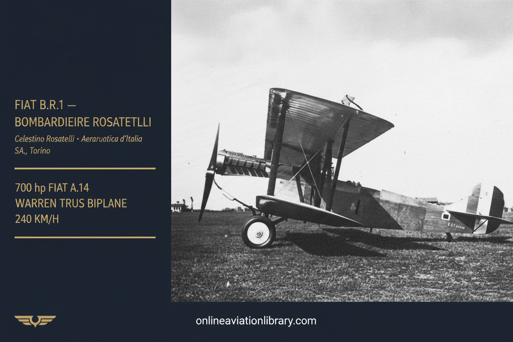 Fiat B.R. Banner 3 — B.R.1 Ground