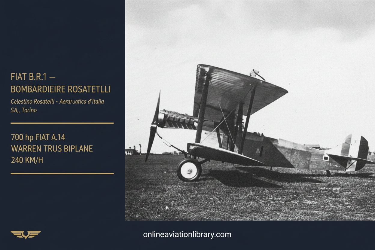 Fiat B.R. Banner 3 — B.R.1 Ground
