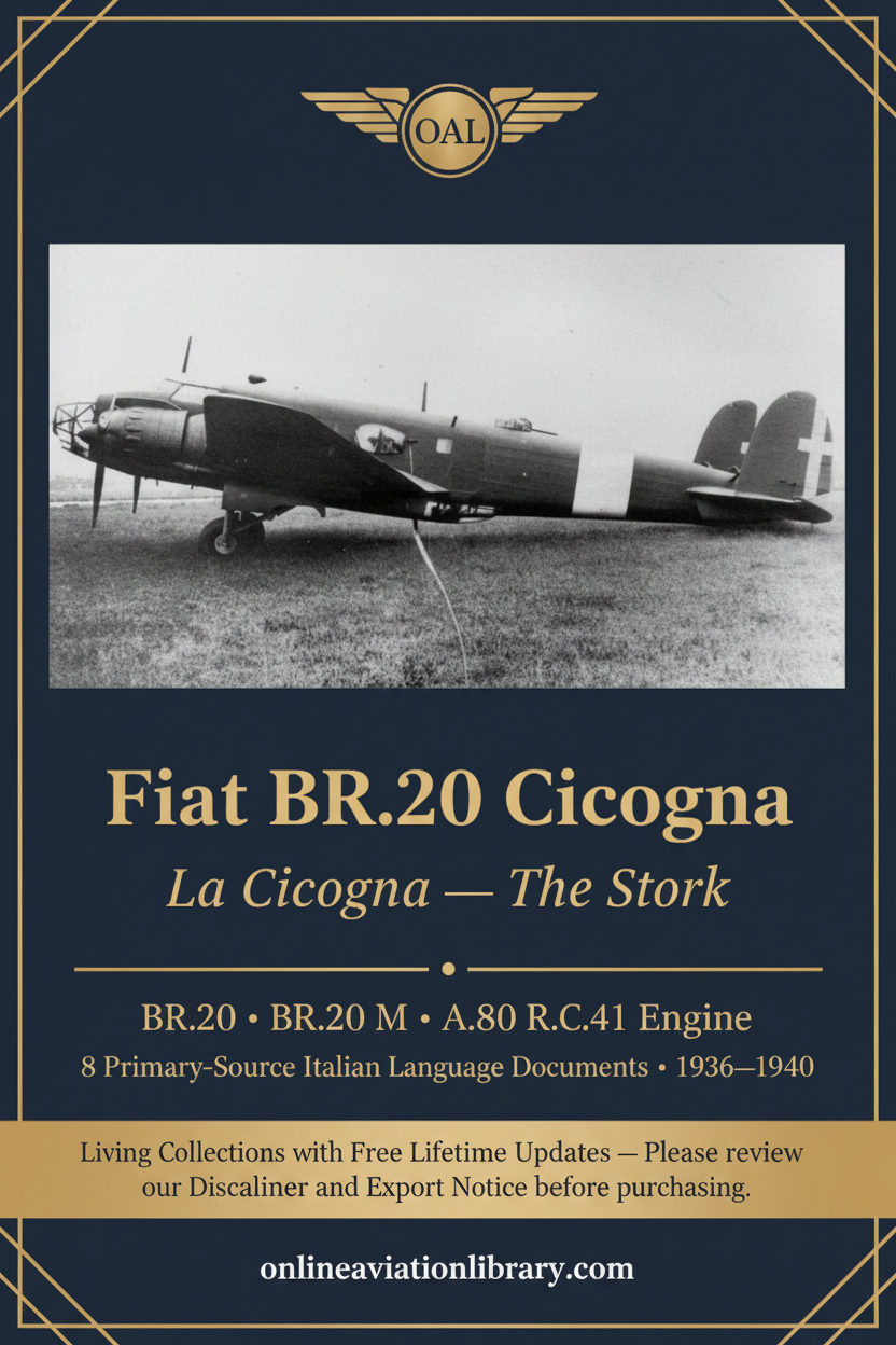 Fiat BR.20 Cicogna — Portrait Banner