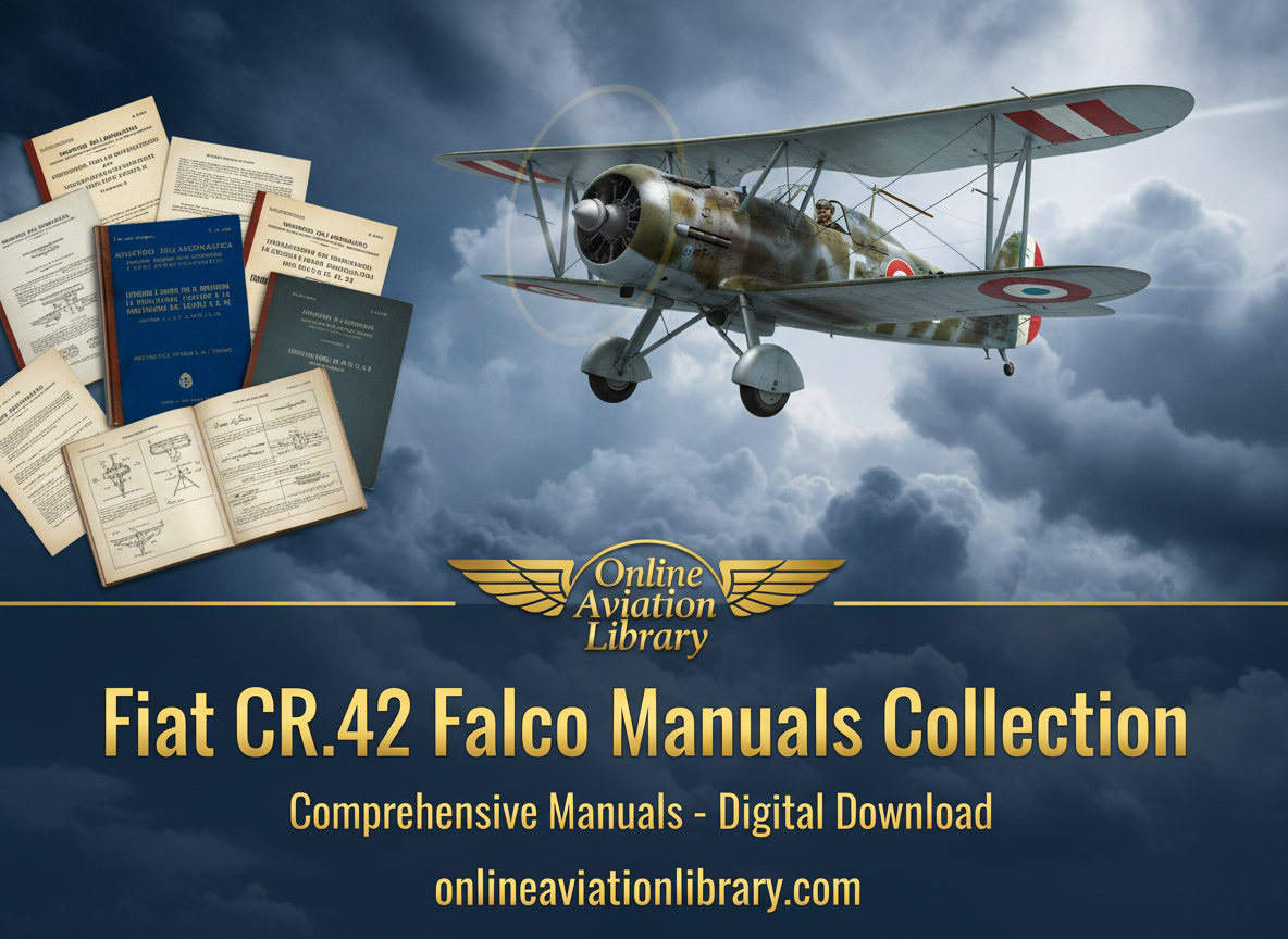 Fiat CR.42 Falco Horizontal Banner