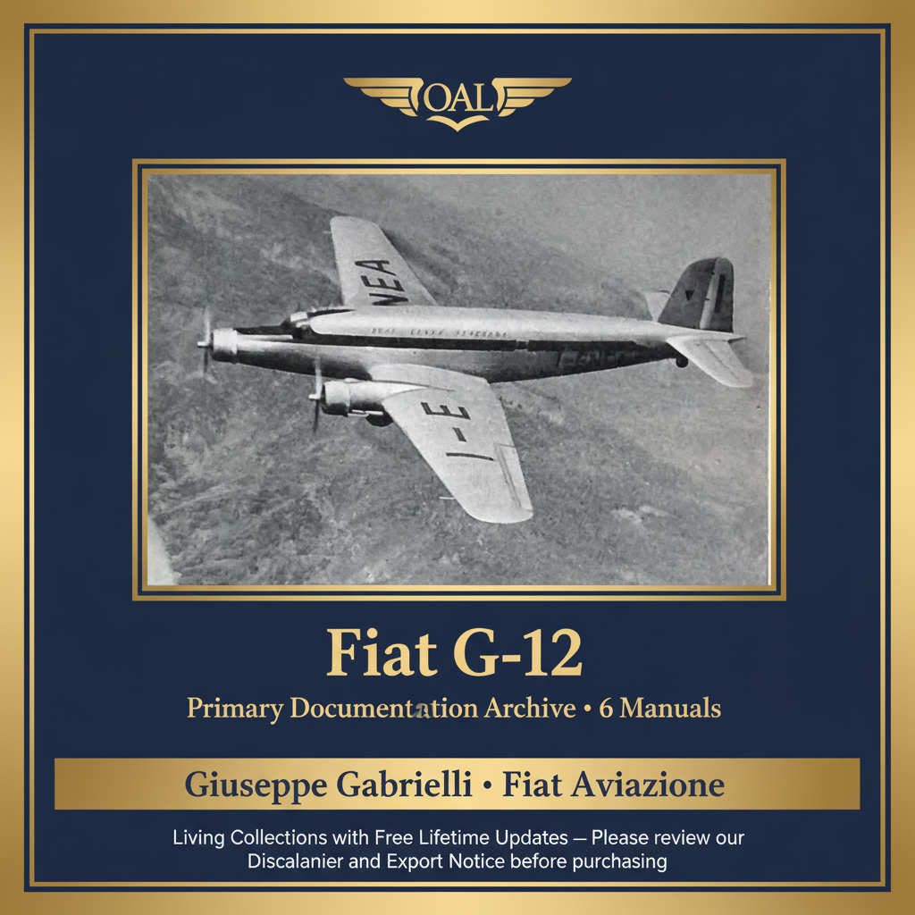 Fiat G.12 Square Banner — I-VEA aerial
