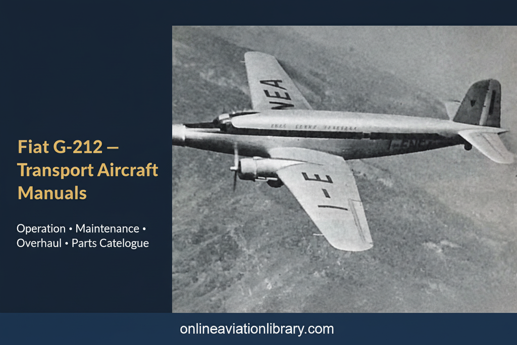Fiat G.212 Banner — VEA Aerial