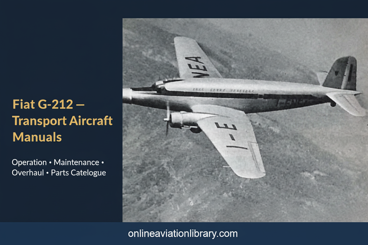 Fiat G.212 Banner — VEA Aerial