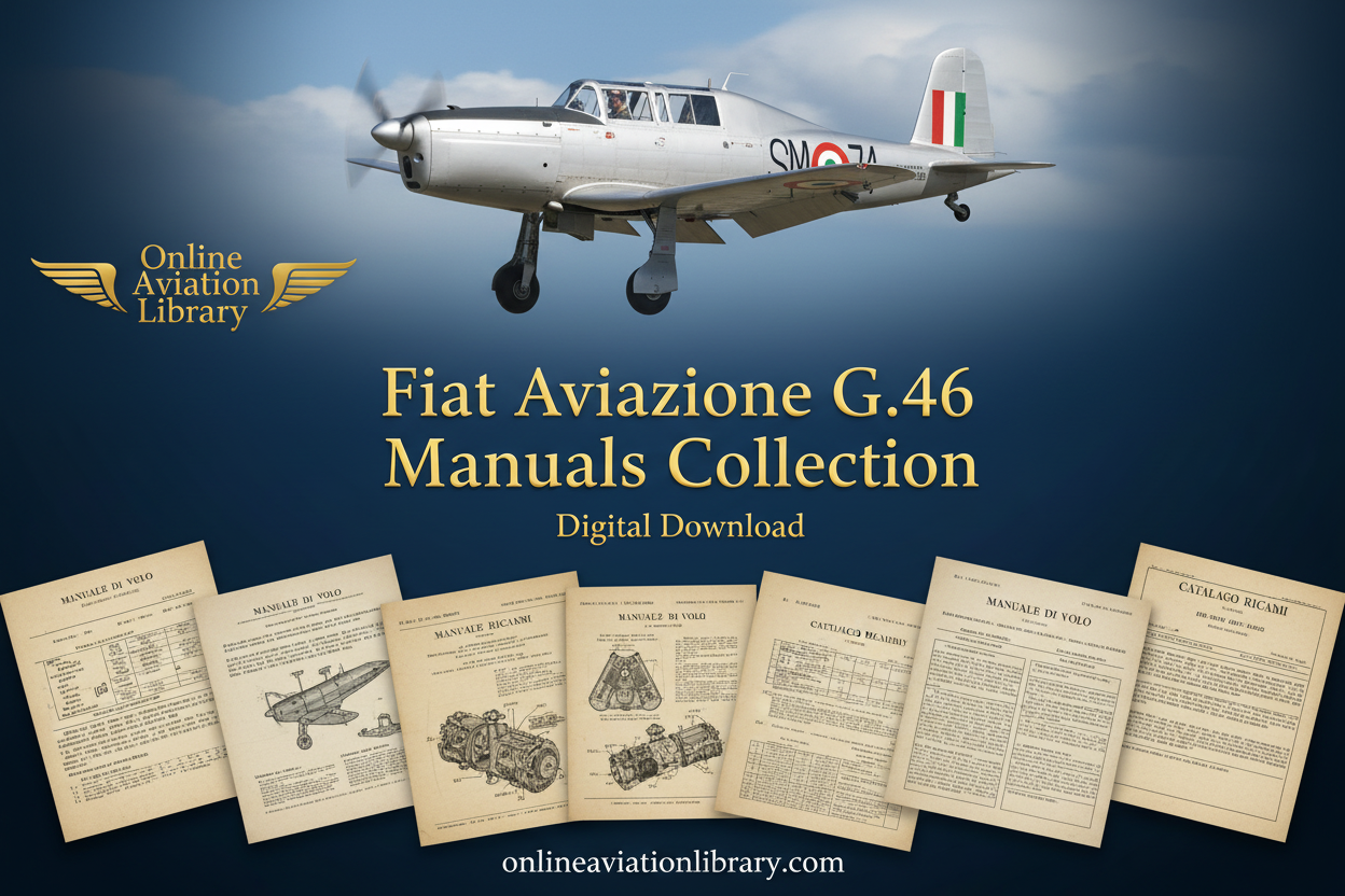 Fiat G.46 Vertical Banner