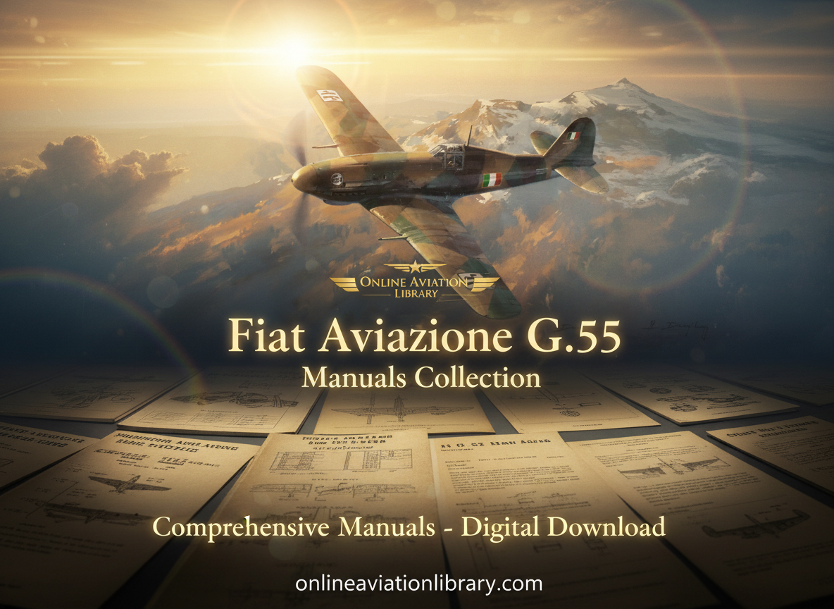 Fiat G.55 Manuals Collection Cinematic Banner
