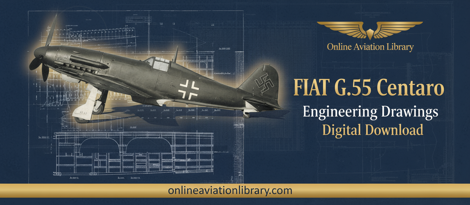 FIAT G.55 Professional Promotional Banner