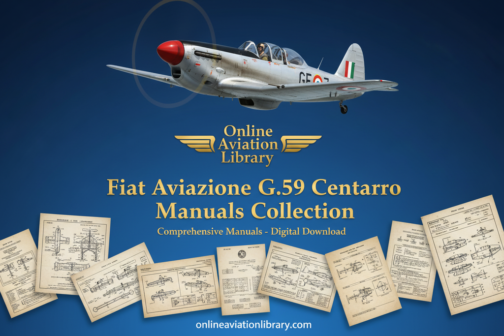 Fiat G.59 Centauro Vertical Banner