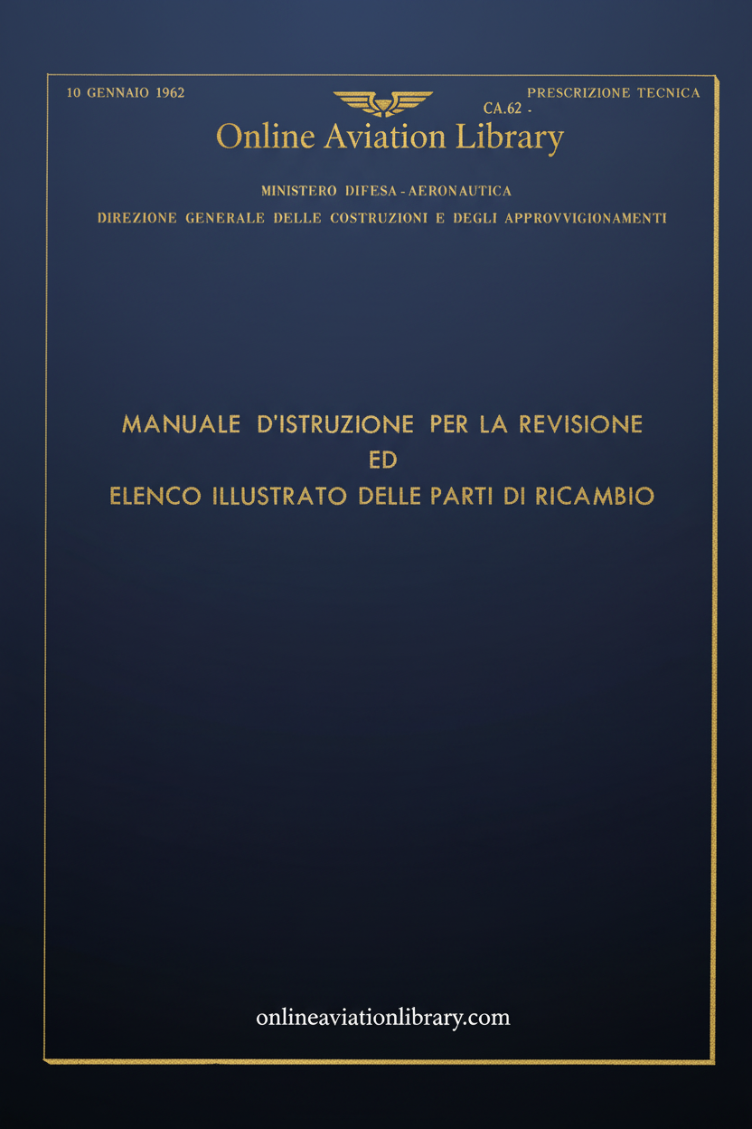 Fiat G91 Manual Cover Page