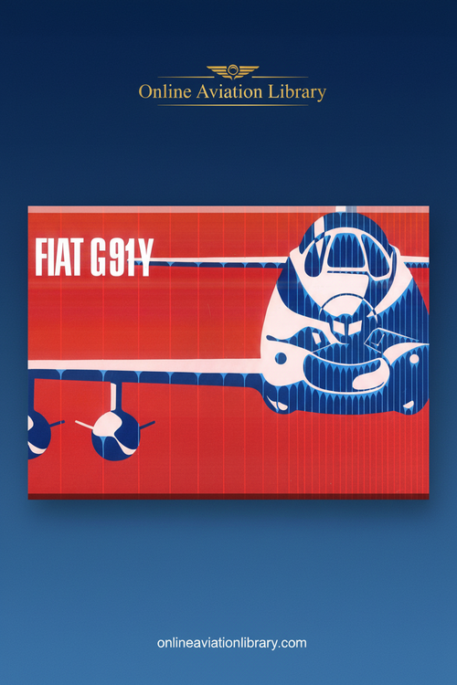 Fiat G91Y Brochure Cover Page