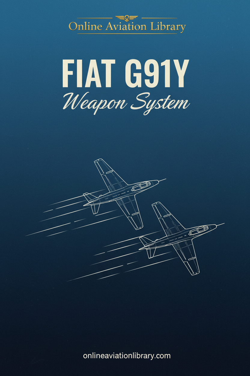 Fiat G91Y Weapon System Cover Page