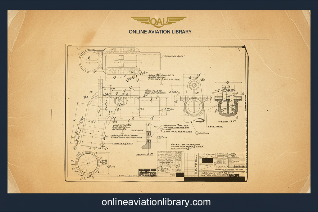 Flight Assembly Control Column Lower C1