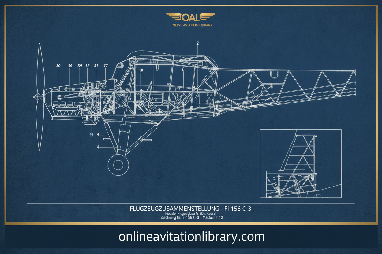 Flugzeugzusammenstellung C-3 — General Arrangement