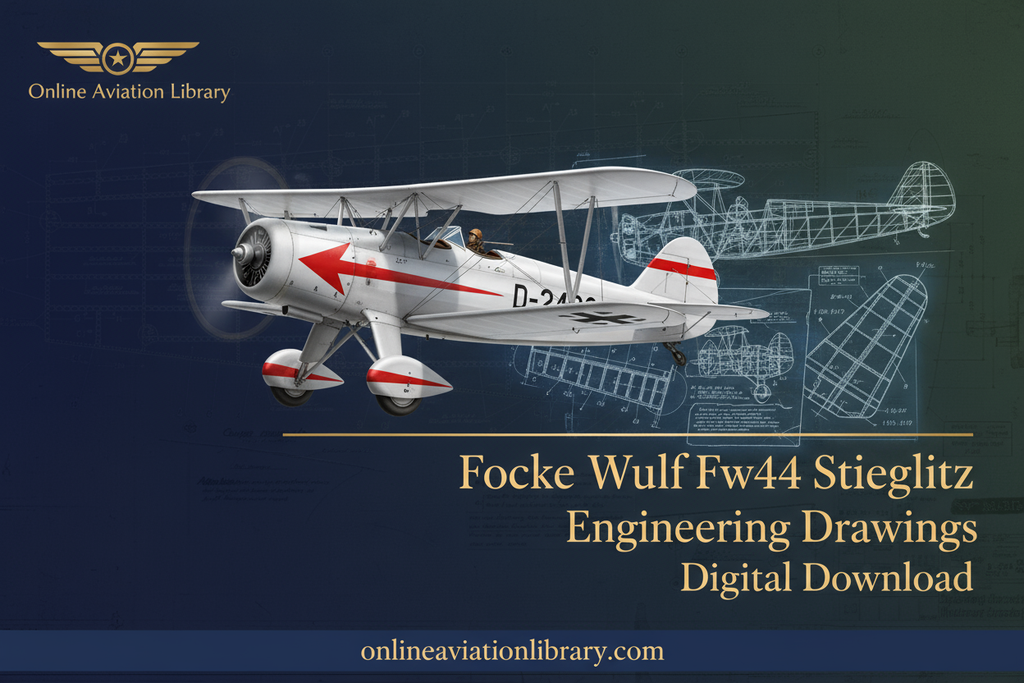 Focke Wulf Fw44 Stieglitz Improved Facebook Banner