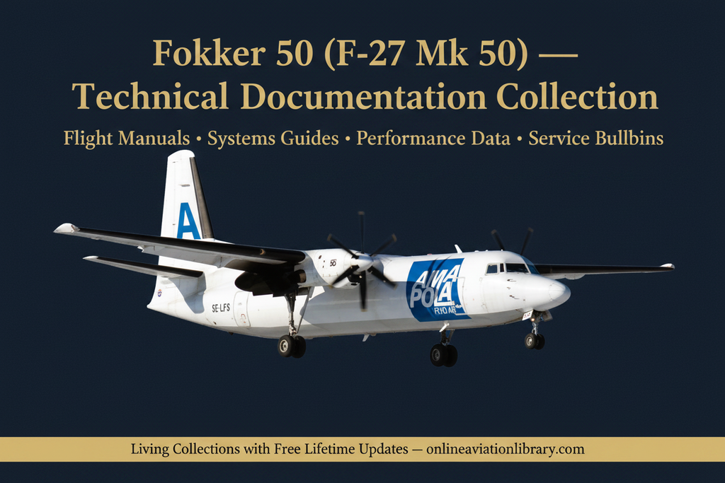 Fokker 50 Banner — Amapola