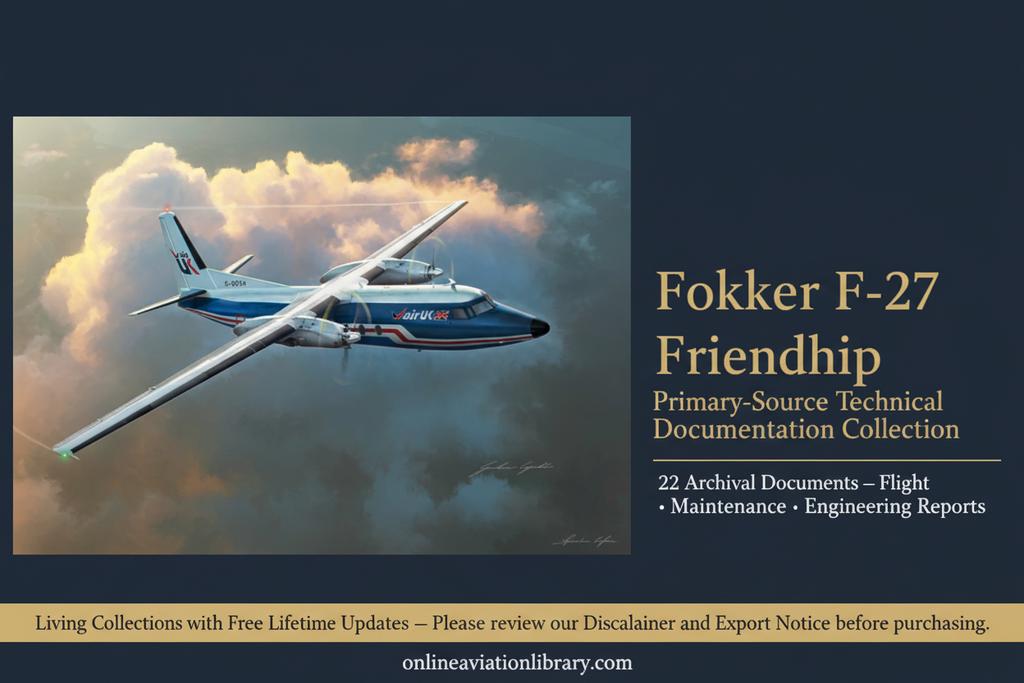 Fokker F-27 Air UK Banner