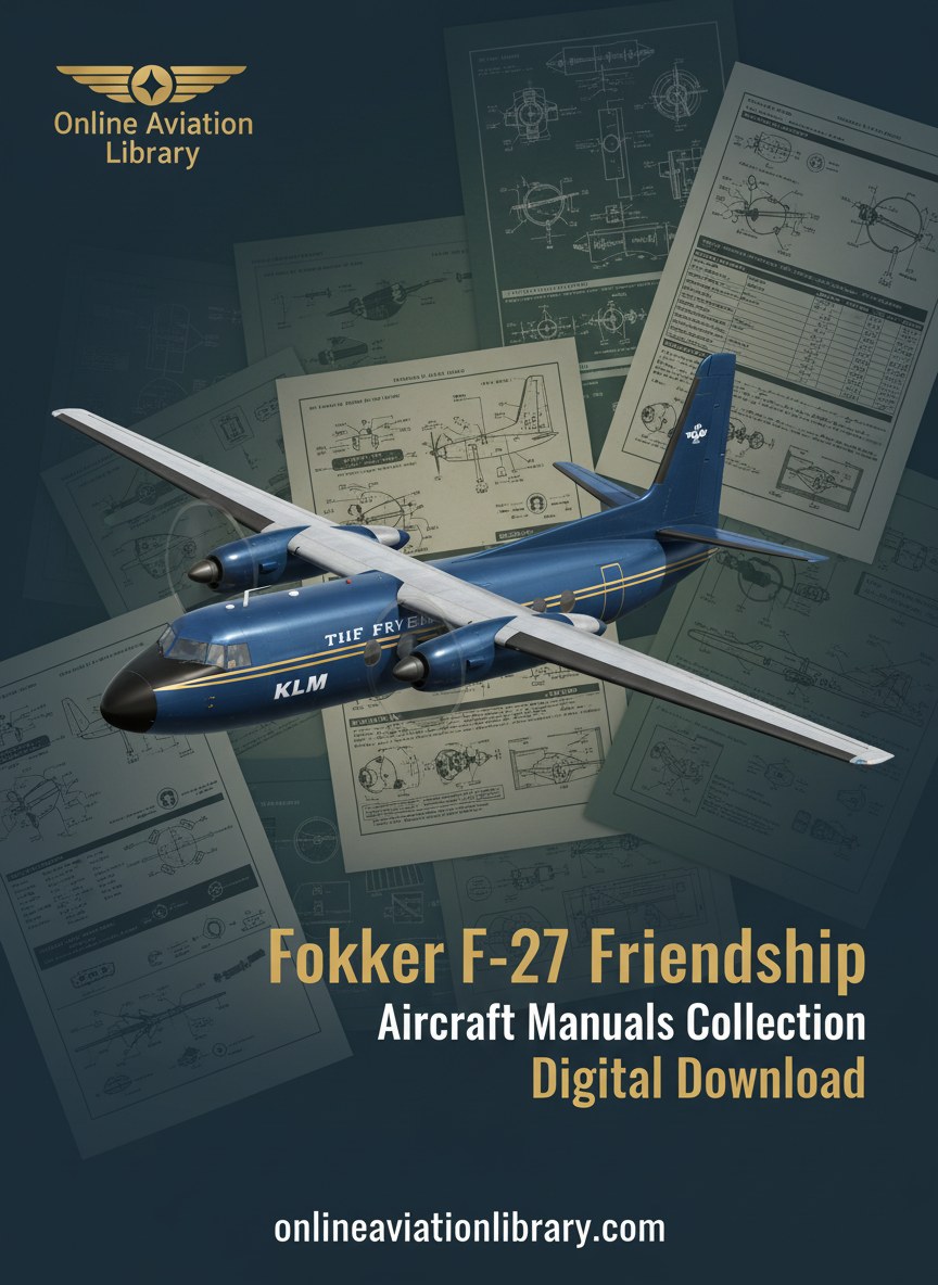 Fokker F-27 Friendship Promotional Banner - Variation 2