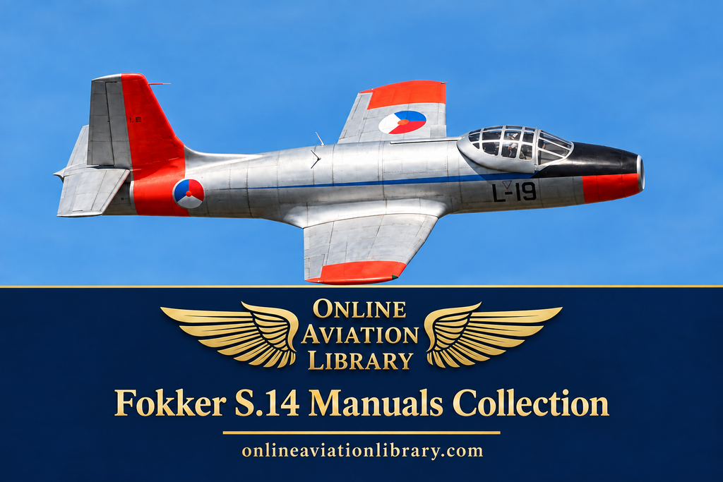 Fokker S.14 banner with OAL logo