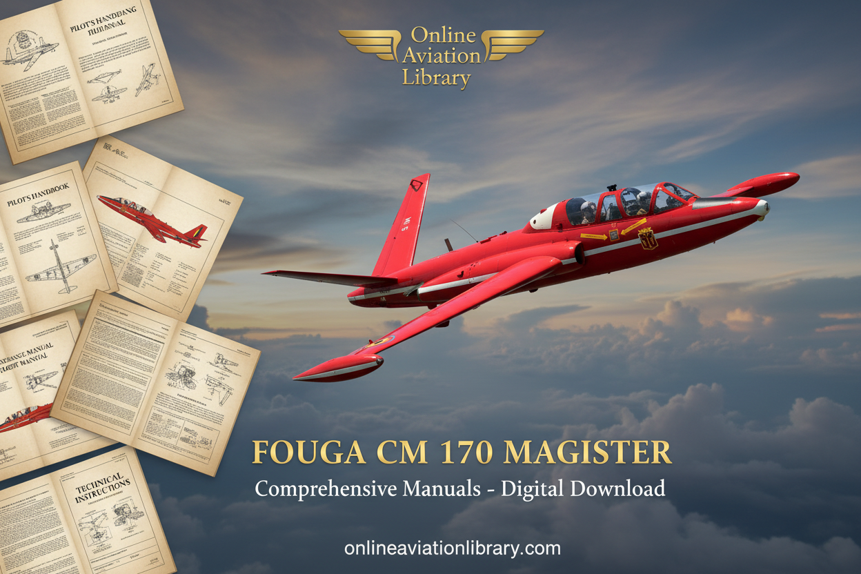 Fouga Magister Promotional Banner
