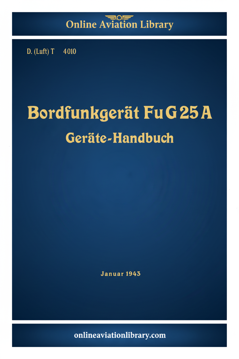 FuG 25 A Cover