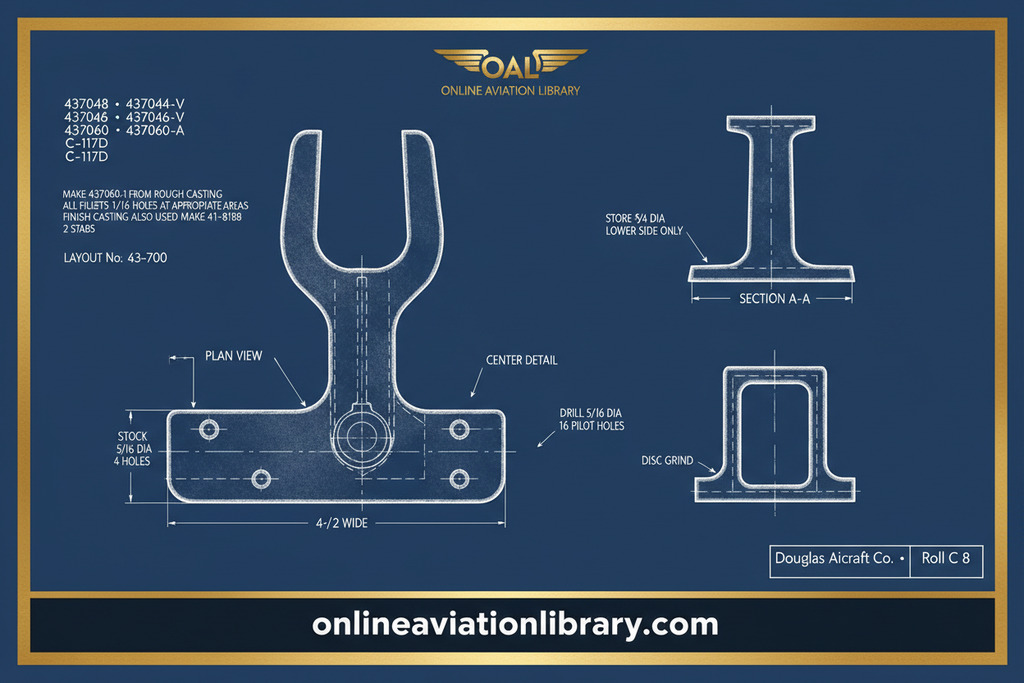 Fuselage Structural Fitting C8