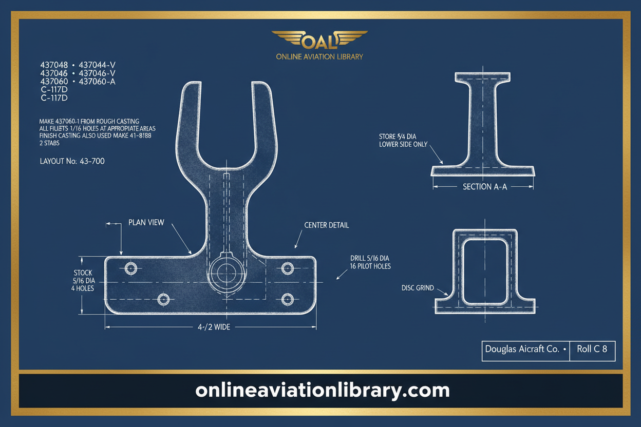 Fuselage Structural Fitting C8
