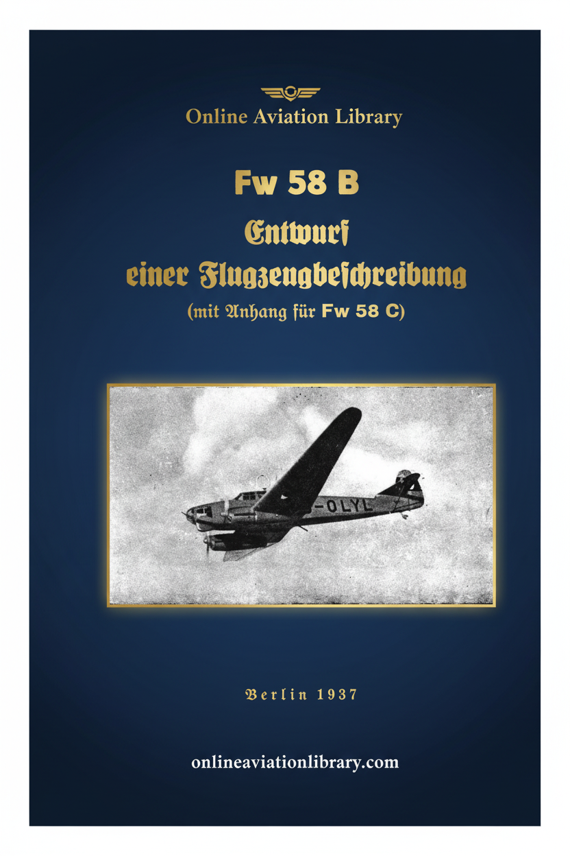 Fw 58 B LDv 563 Cover Page