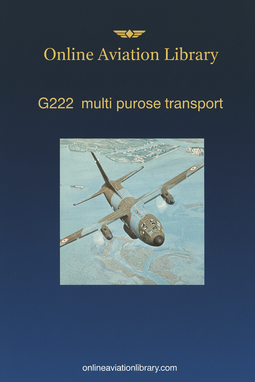 G222 Multi Purpose Transport Cover Page