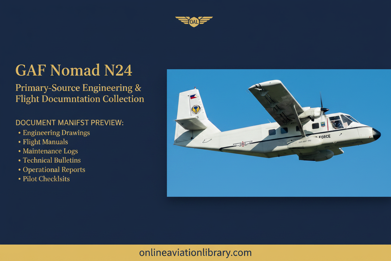 GAF Nomad N24 — Philippine Air Force Banner