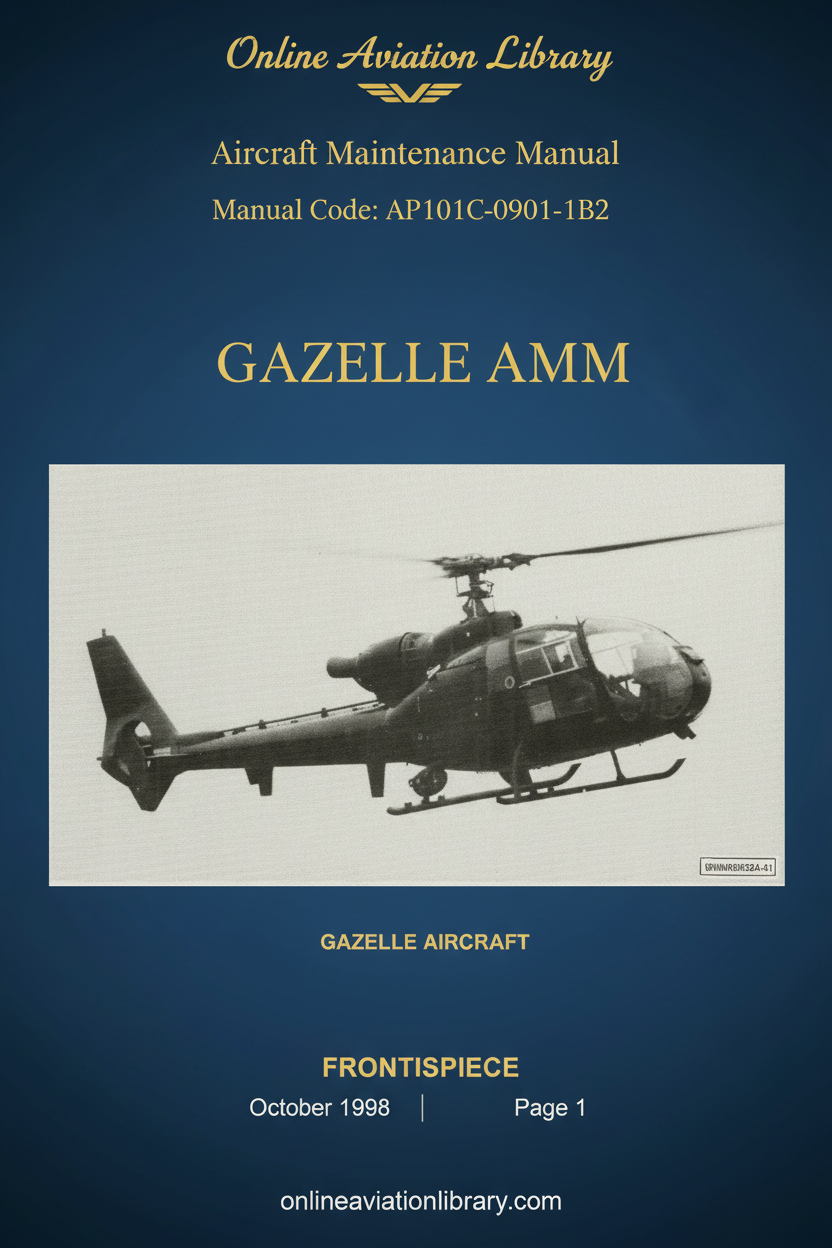 Gazelle AMM AP101C-0901-1B2 Cover Page