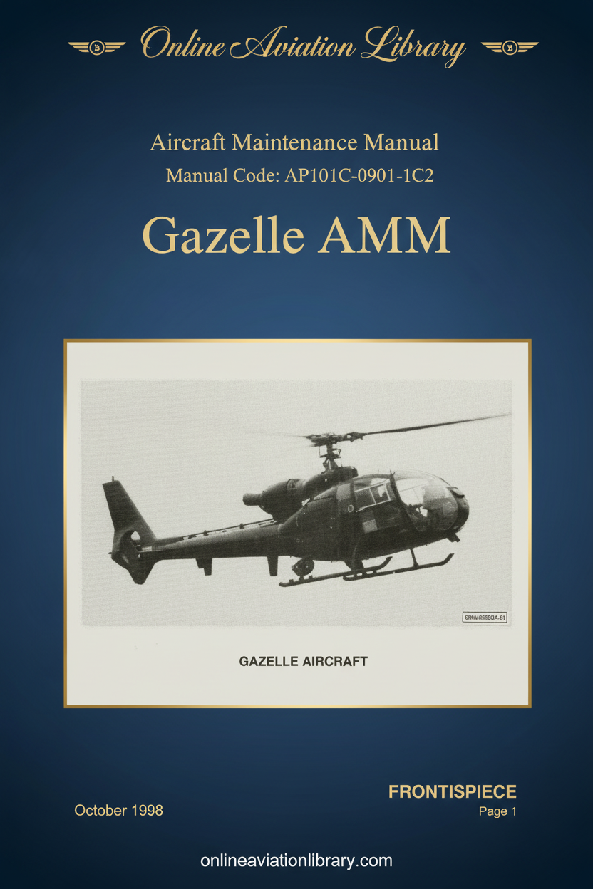 Gazelle AMM AP101C-0901-1C2 Cover Page