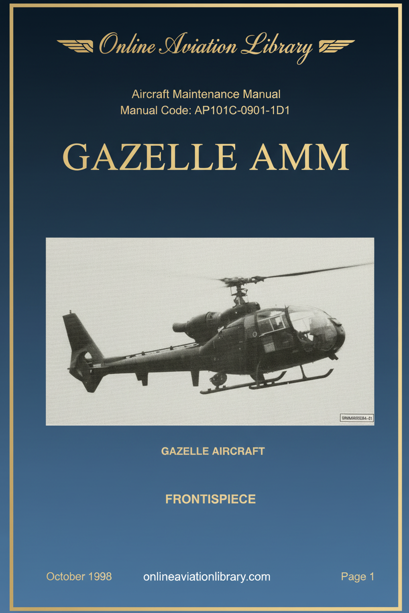 Gazelle AMM AP101C-0901-1D1 Cover Page