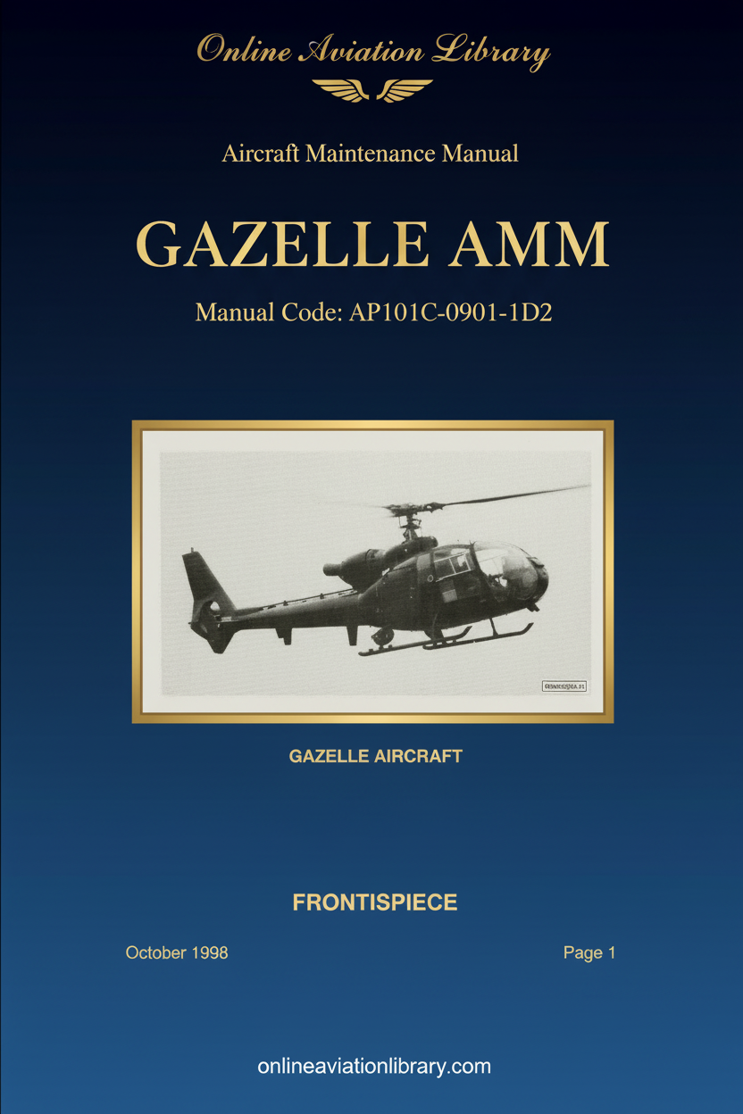 Gazelle AMM AP101C-0901-1D2 Cover Page