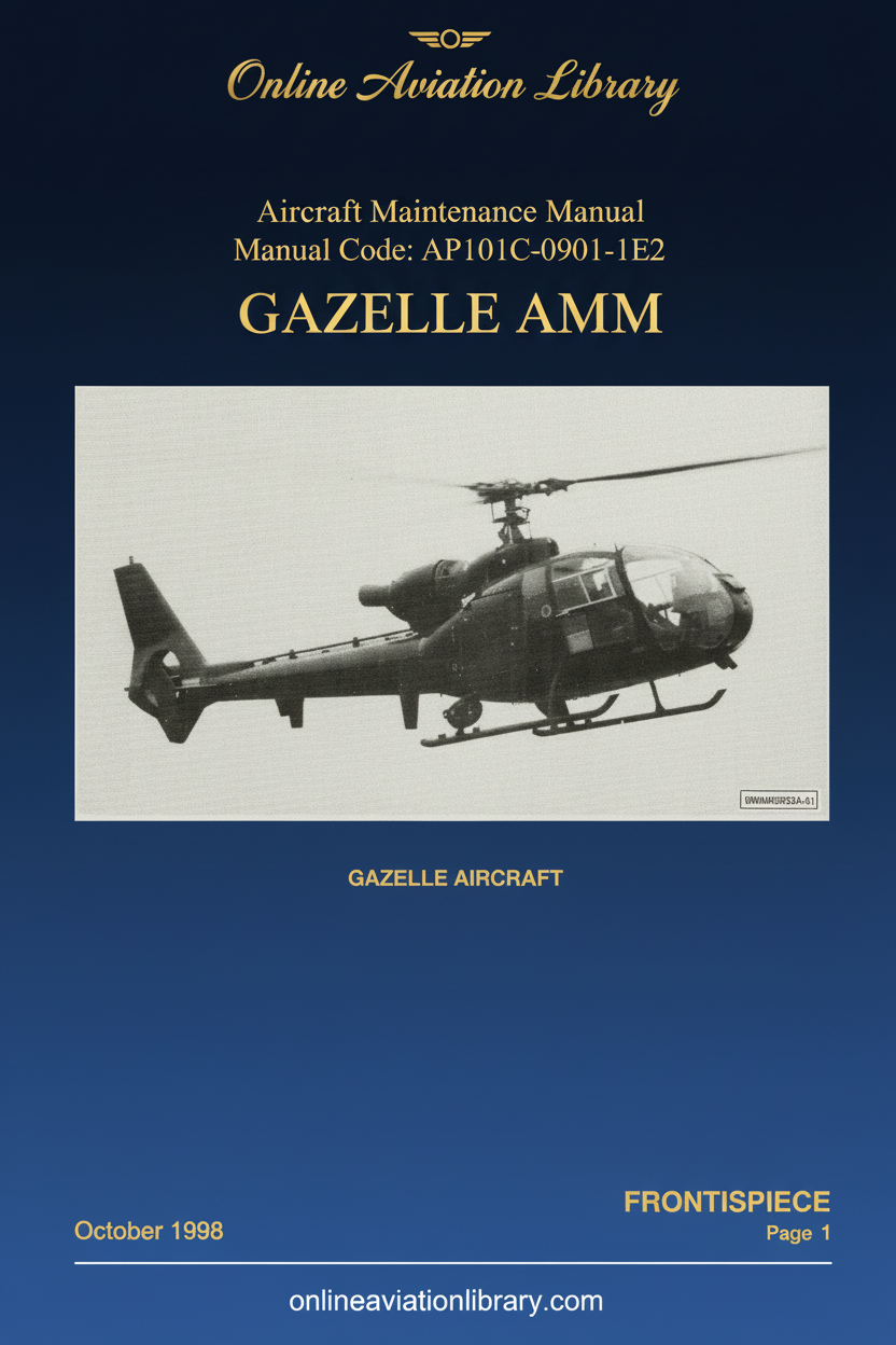 Gazelle AMM AP101C-0901-1E2 Cover Page