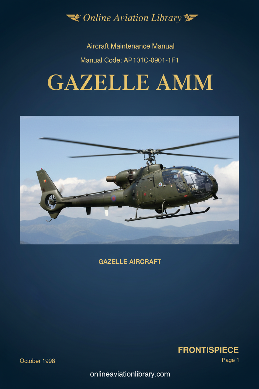 Gazelle AMM AP101C-0901-1F1 Cover Page