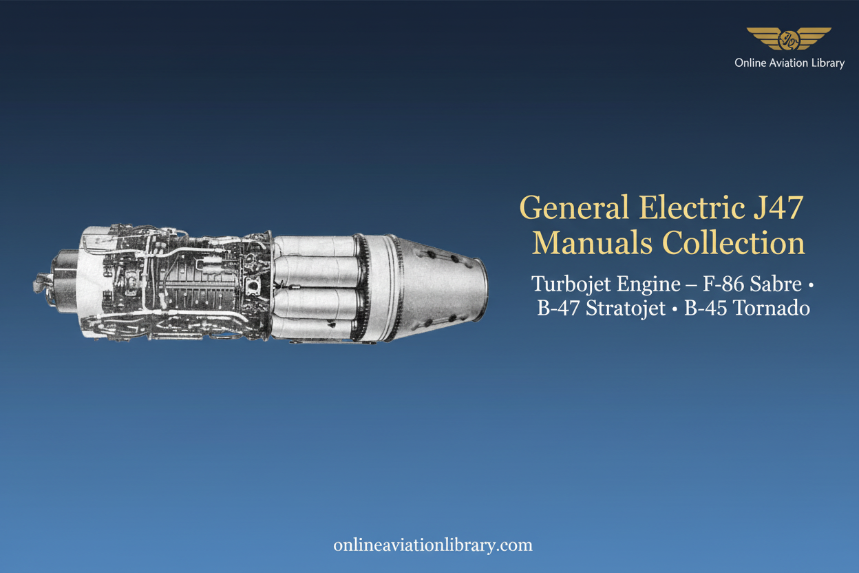 GE J47 LB4 Banner - Engine Left
