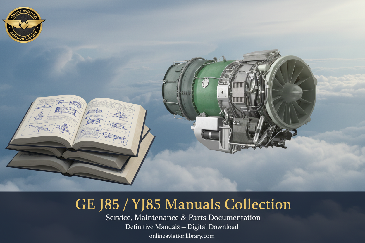GE J85 LB4 Banner - Correct Engine Shape