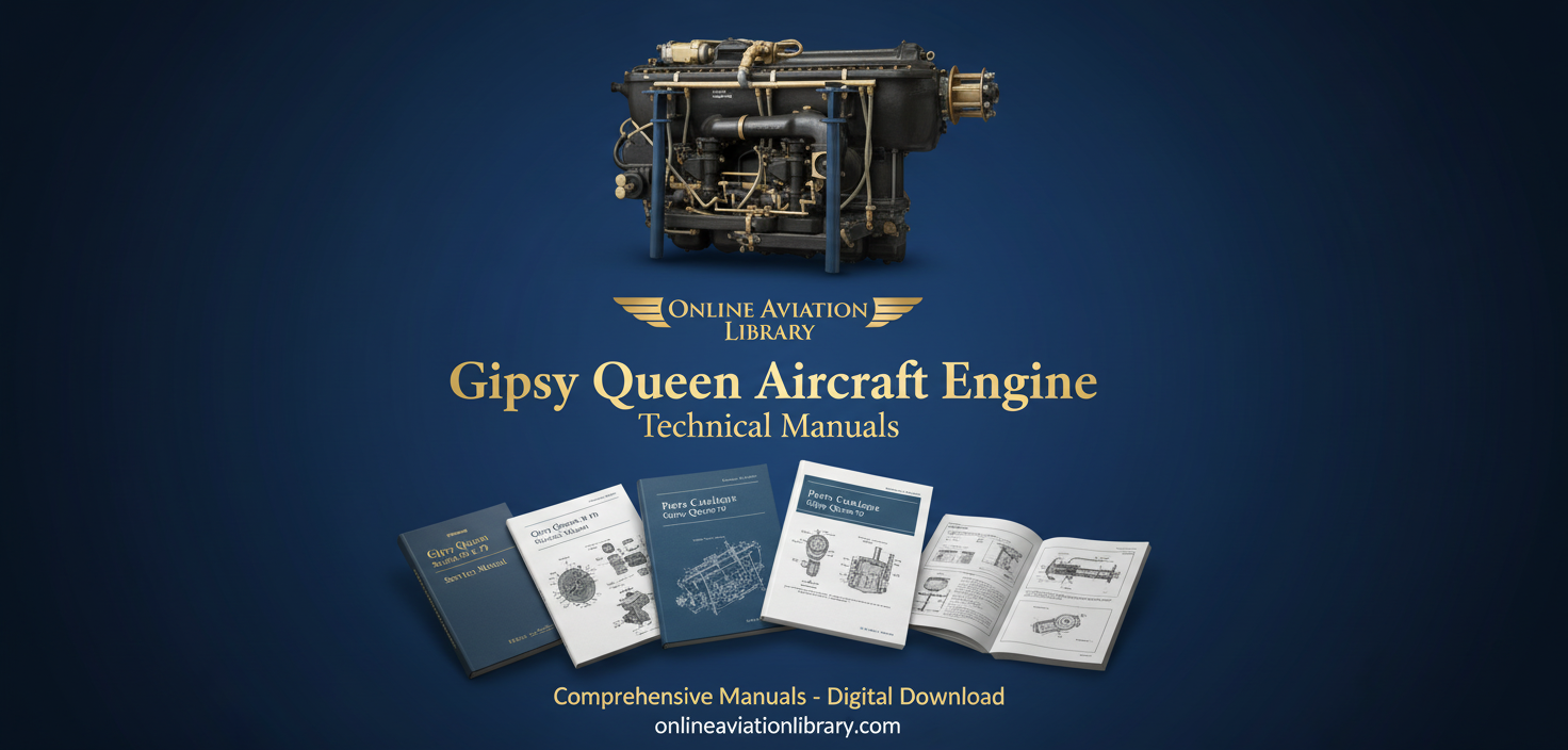 Gipsy Queen Aircraft Engine LB1 Banner