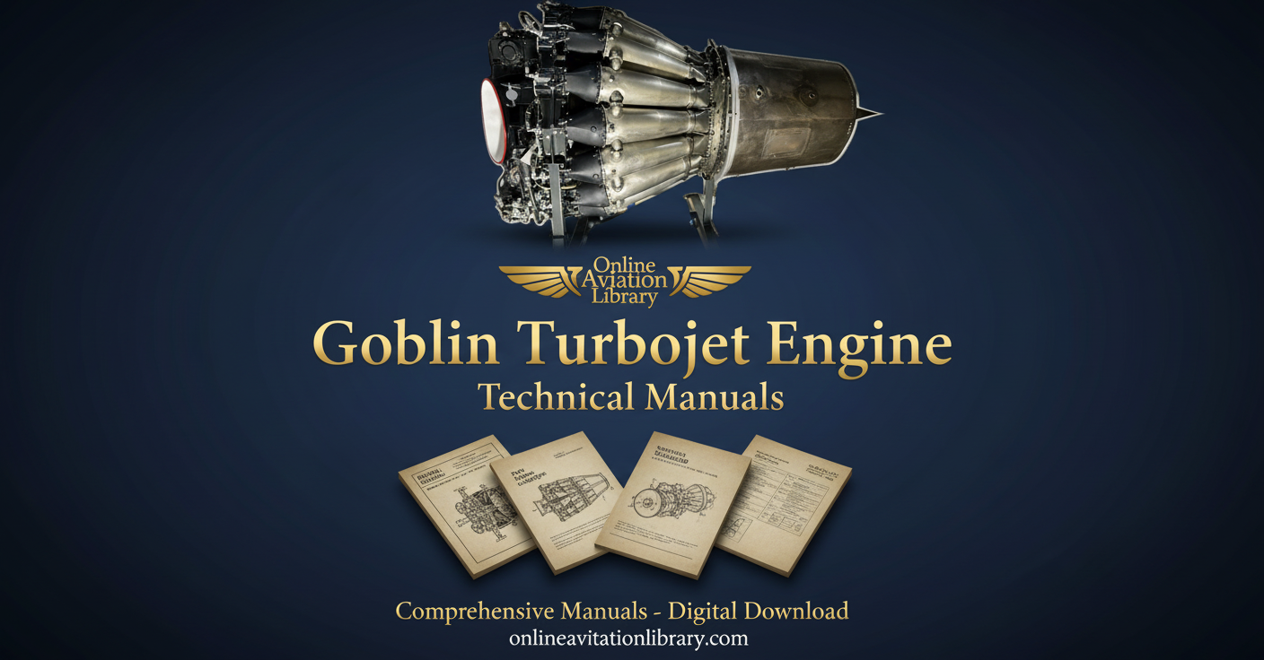 Goblin Turbojet Engine LB1 Banner