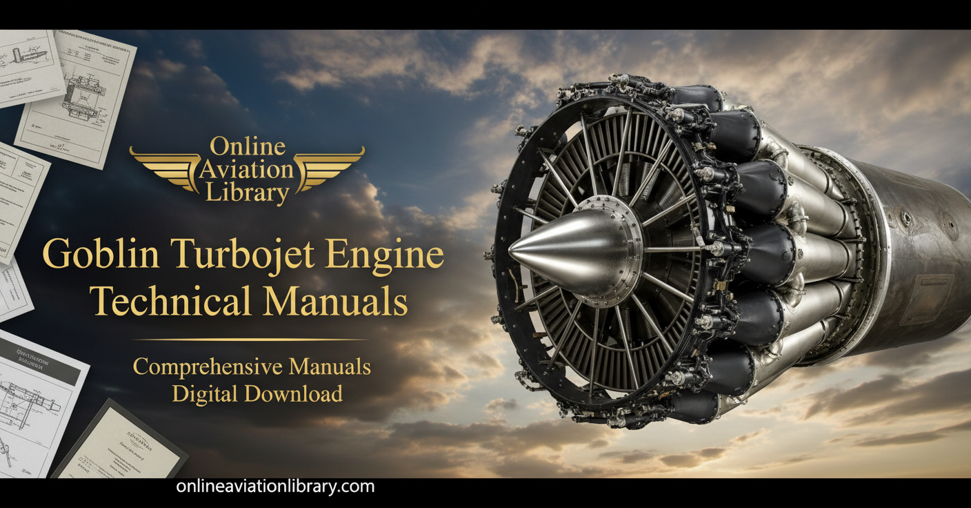 Goblin Turbojet Engine LB4 Banner