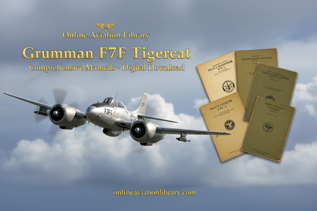 Grumman F7F Tigercat LB4 Banner