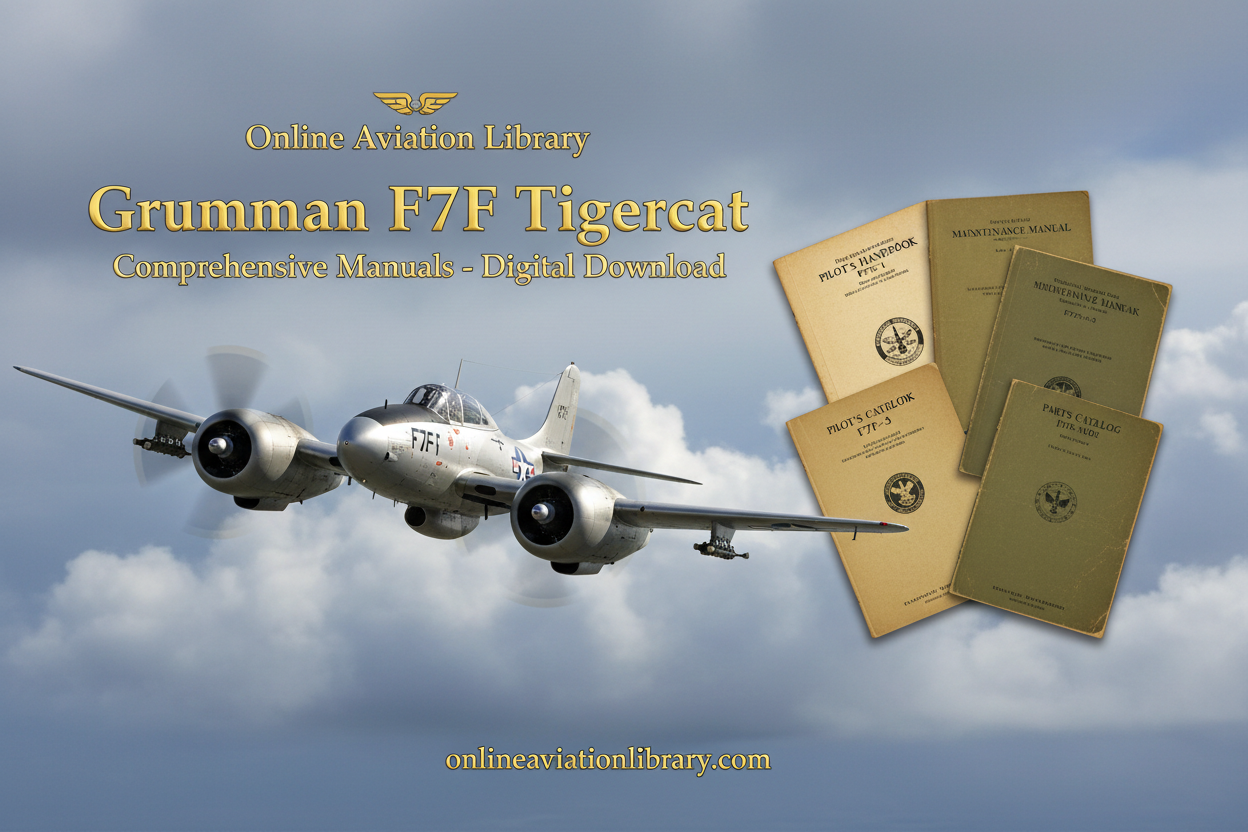 Grumman F7F Tigercat LB4 Banner