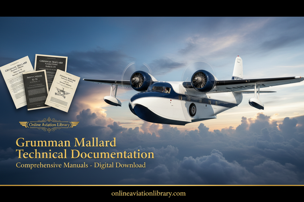 Grumman Mallard Technical Documentation LB4 Banner