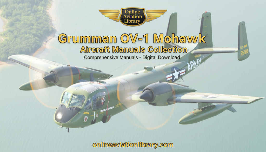 Grumman OV-1 Mohawk Light Background Banner