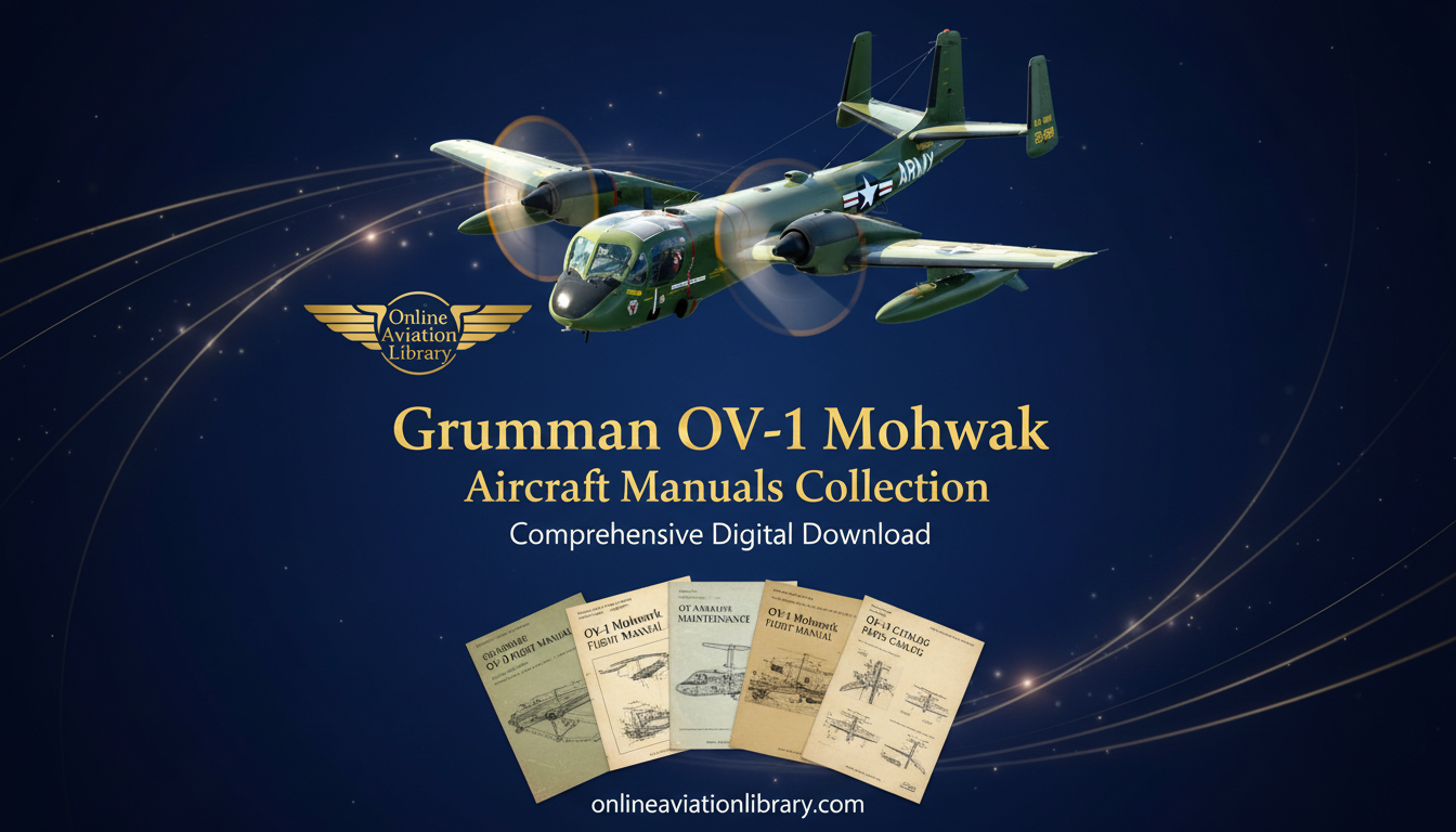 Grumman OV-1 Mohawk Square Banner