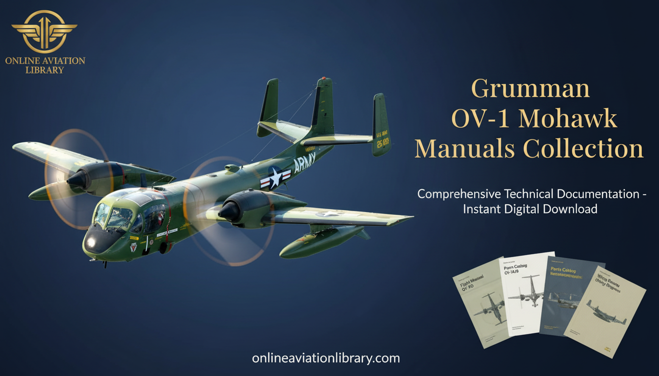 Grumman OV-1 Mohawk Wide Banner