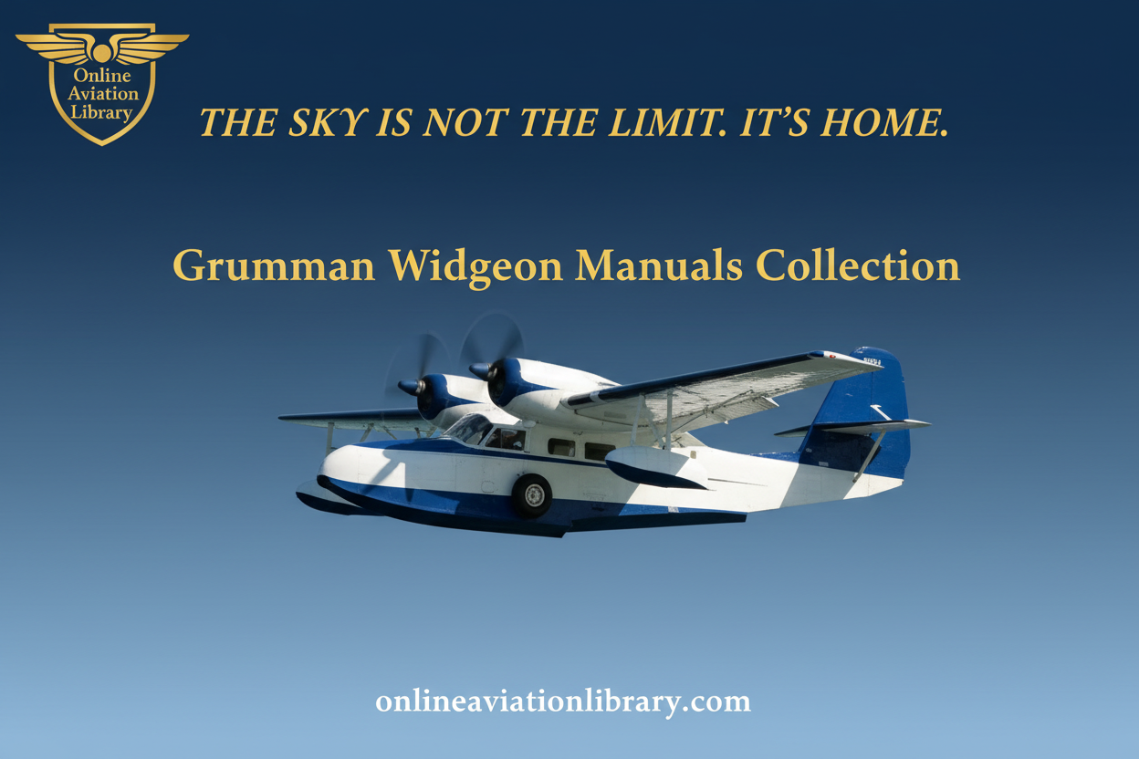 Grumman Widgeon Quote Banner